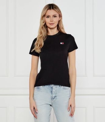 Bluzka damska casual Tommy Jeans ze sklepu: Gomez Fashion Store w kategorii: Bluzki damskie - zdjęcie 874714-BD9-10338_TM252W000126D44