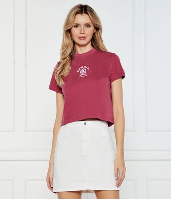 Bluzka damska casual Tommy Jeans ze sklepu: Gomez Fashion Store w kategorii: Bluzki damskie - zdjęcie 874714-BD9-10338_TM252W000080F97