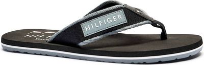 Klapki męskie na lato Tommy Hilfiger ze sklepu: Gomez Fashion Store w kategorii: Klapki męskie - zdjęcie 874714-BD9-10338_TH252M000071D12