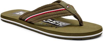 Tommy Hilfiger - Klapki męskie na lato ze sklepu: Gomez Fashion Store w kategorii: Klapki męskie - zdjęcie 874714-BD9-10338_TH252M000072F62