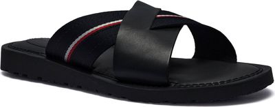 Tommy Hilfiger - Klapki męskie letnie ze sklepu: Gomez Fashion Store w kategorii: Klapki męskie - zdjęcie 874714-BD9-10338_TH252M000090F23