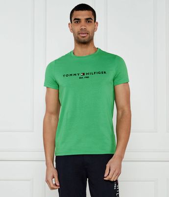 T-shirt męski wiosenny młodzieżowy Tommy Hilfiger ze sklepu: Gomez Fashion Store w kategorii: T-shirty męskie - zdjęcie 874714-BD9-10338_TH252M000106Z30