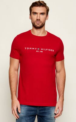 T-shirt męski młodzieżowy Tommy Hilfiger ze sklepu: Gomez Fashion Store w kategorii: T-shirty męskie - zdjęcie 874714-BD9-10338_TH252M000106P23