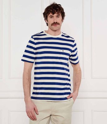 Tommy Hilfiger - T-shirt męski na wiosnę ze sklepu: Gomez Fashion Store w kategorii: T-shirty męskie - zdjęcie 874714-BD9-10338_TH252M000109E33