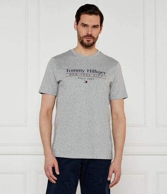 T-shirt męski w stylu młodzieżowym wiosenny Tommy Hilfiger ze sklepu: Gomez Fashion Store w kategorii: T-shirty męskie - zdjęcie 874714-BD9-10338_TH252M000116E99