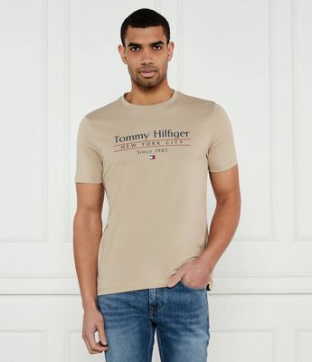 T-shirt męski na wiosnę Tommy Hilfiger ze sklepu: Gomez Fashion Store w kategorii: T-shirty męskie - zdjęcie 874714-BD9-10338_TH252M000116762