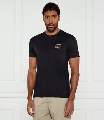 T-shirt męski Tommy Hilfiger ze sklepu: Gomez Fashion Store w kategorii: T-shirty męskie - zdjęcie 874714-BD9-10338_TH252M000117D12