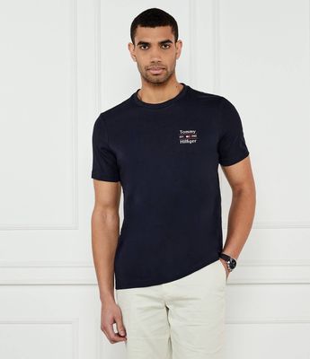 T-shirt męski Tommy Hilfiger ze sklepu: Gomez Fashion Store w kategorii: T-shirty męskie - zdjęcie 874714-BD9-10338_TH252M000117F23