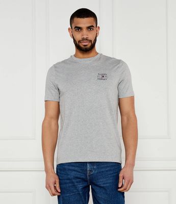 T-shirt męski casual Tommy Hilfiger ze sklepu: Gomez Fashion Store w kategorii: T-shirty męskie - zdjęcie 874714-BD9-10338_TH252M000117E99