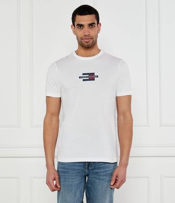 T-shirt męski wiosenny Tommy Hilfiger ze sklepu: Gomez Fashion Store w kategorii: T-shirty męskie - zdjęcie 874714-BD9-10338_TH252M000118D96