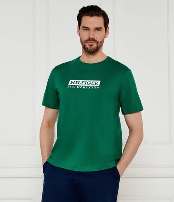 T-shirt męski na wiosnę Tommy Hilfiger ze sklepu: Gomez Fashion Store w kategorii: T-shirty męskie - zdjęcie 874714-BD9-10338_TH252M000119Z20