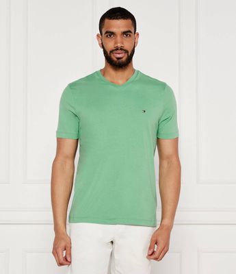 T-shirt męski casual Tommy Hilfiger ze sklepu: Gomez Fashion Store w kategorii: T-shirty męskie - zdjęcie 874714-BD9-10338_TH252M000120Z30
