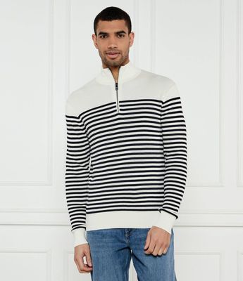 Sweter męski na zimę młodzieżowy Tommy Hilfiger ze sklepu: Gomez Fashion Store w kategorii: Swetry męskie - zdjęcie 874714-BD9-10338_TH252M000126F15