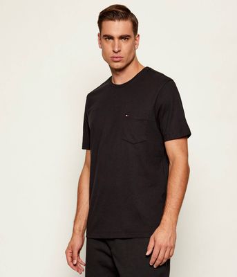T-shirt męski casual Tommy Hilfiger ze sklepu: Gomez Fashion Store w kategorii: T-shirty męskie - zdjęcie 874714-BD9-10338_TH252M000109D12