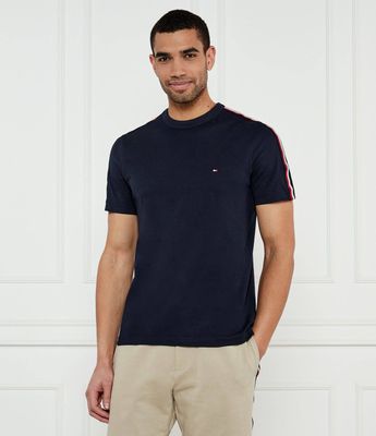 T-shirt męski casualowy na wiosnę Tommy Hilfiger ze sklepu: Gomez Fashion Store w kategorii: T-shirty męskie - zdjęcie 874714-BD9-10338_TH252M000158F23