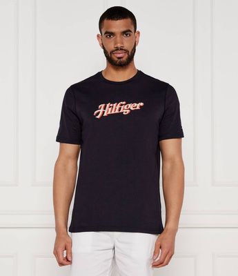 T-shirt męski w stylu młodzieżowym Tommy Hilfiger ze sklepu: Gomez Fashion Store w kategorii: T-shirty męskie - zdjęcie 874714-BD9-10338_TH252M000159F23