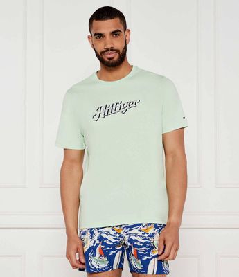 T-shirt męski młodzieżowy Tommy Hilfiger ze sklepu: Gomez Fashion Store w kategorii: T-shirty męskie - zdjęcie 874714-BD9-10338_TH252M000159P48