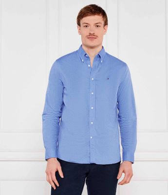 Koszula męska z kołnierzykiem button down Tommy Hilfiger ze sklepu: Gomez Fashion Store w kategorii: Koszule męskie - zdjęcie 874714-BD9-10338_TH252M000174852
