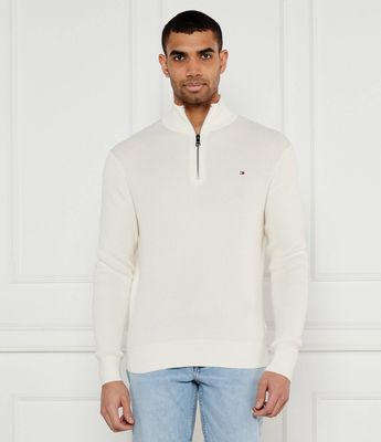 Sweter męski casualowy Tommy Hilfiger ze sklepu: Gomez Fashion Store w kategorii: Swetry męskie - zdjęcie 874714-BD9-10338_TH252M000126L35