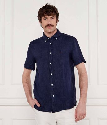 Koszula męska na lato Tommy Hilfiger ze sklepu: Gomez Fashion Store w kategorii: Koszule męskie - zdjęcie 874714-BD9-10338_TH252M000208F32
