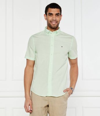 Koszula męska na wiosnę Tommy Hilfiger ze sklepu: Gomez Fashion Store w kategorii: Koszule męskie - zdjęcie 874714-BD9-10338_TH252M000214P48