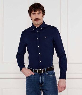 Tommy Hilfiger - Koszula męska z kołnierzykiem button down ze sklepu: Gomez Fashion Store w kategorii: Koszule męskie - zdjęcie 874714-BD9-10338_TH252M000218F32