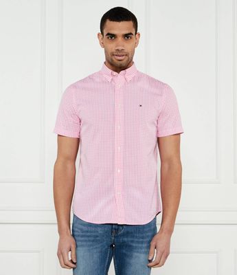 Koszula męska letnia Tommy Hilfiger ze sklepu: Gomez Fashion Store w kategorii: Koszule męskie - zdjęcie 874714-BD9-10338_TH252M000227O32