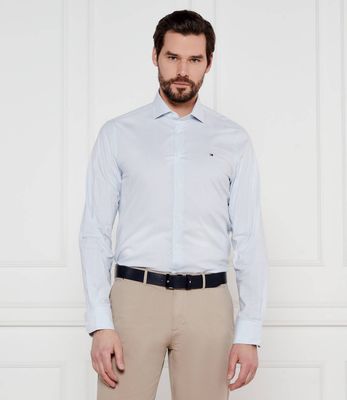 Tommy Hilfiger - Koszula męska z klasycznym kołnierzykiem ze sklepu: Gomez Fashion Store w kategorii: Koszule męskie - zdjęcie 874714-BD9-10338_TH252M000230I19