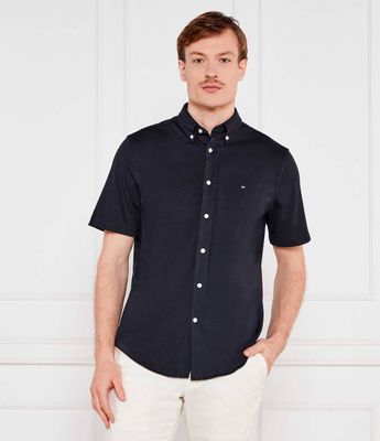 Koszula męska na wiosnę Tommy Hilfiger ze sklepu: Gomez Fashion Store w kategorii: Koszule męskie - zdjęcie 874714-BD9-10338_TH252M000231F23