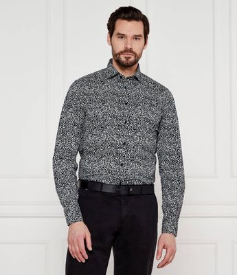 Tommy Hilfiger - Koszula męska z klasycznym kołnierzykiem ze sklepu: Gomez Fashion Store w kategorii: Koszule męskie - zdjęcie 874714-BD9-10338_TH252M000234D11