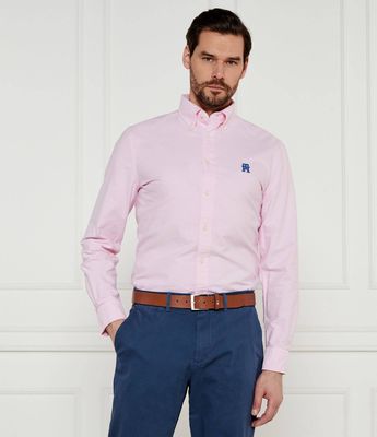 Tommy Hilfiger - Koszula męska na wiosnę ze sklepu: Gomez Fashion Store w kategorii: Koszule męskie - zdjęcie 874714-BD9-10338_TH252M000238Z37