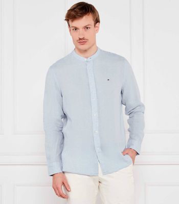 Koszula męska z kołnierzykiem button down Tommy Hilfiger ze sklepu: Gomez Fashion Store w kategorii: Koszule męskie - zdjęcie 874714-BD9-10338_TH252M000241G36