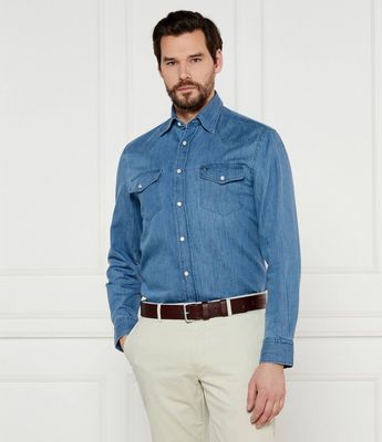 Koszula męska Tommy Hilfiger ze sklepu: Gomez Fashion Store w kategorii: Koszule męskie - zdjęcie 874714-BD9-10338_TH252M000244E41