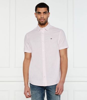Tommy Jeans - Koszula męska z klasycznym kołnierzykiem ze sklepu: Gomez Fashion Store w kategorii: Koszule męskie - zdjęcie 874714-BD9-10338_TM252M000054G07