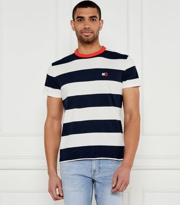 T-shirt męski na lato Tommy Jeans ze sklepu: Gomez Fashion Store w kategorii: T-shirty męskie - zdjęcie 874714-BD9-10338_TM252M000084E26