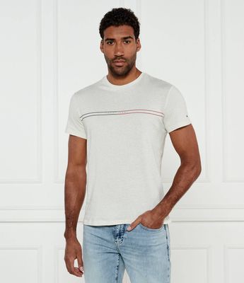 T-shirt męski na wiosnę Tommy Jeans ze sklepu: Gomez Fashion Store w kategorii: T-shirty męskie - zdjęcie 874714-BD9-10338_TM252M000086F74