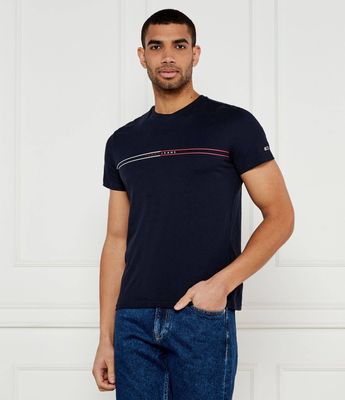T-shirt męski na wiosnę Tommy Jeans ze sklepu: Gomez Fashion Store w kategorii: T-shirty męskie - zdjęcie 874714-BD9-10338_TM252M000086072