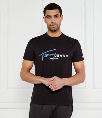 T-shirt męski wiosenny Tommy Jeans ze sklepu: Gomez Fashion Store w kategorii: T-shirty męskie - zdjęcie 874714-BD9-10338_TM252M000090D44