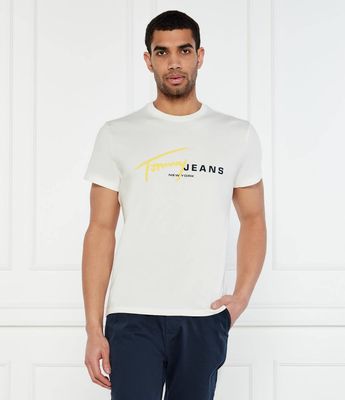 T-shirt męski wiosenny Tommy Jeans ze sklepu: Gomez Fashion Store w kategorii: T-shirty męskie - zdjęcie 874714-BD9-10338_TM252M000090A07