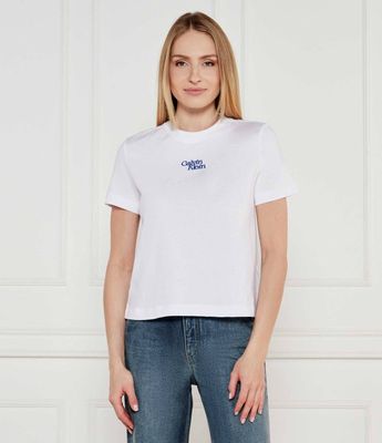 Calvin Klein Jeans - Bluzka damska ze sklepu: Gomez Fashion Store w kategorii: Bluzki damskie - zdjęcie 874714-BD9-10338_CJ252W000070C65