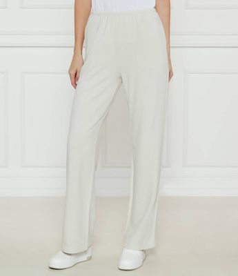 Spodnie damskie casual na wiosnę Calvin Klein Jeans ze sklepu: Gomez Fashion Store w kategorii: Spodnie damskie - zdjęcie 874714-BD9-10338_CJ252W000087C55