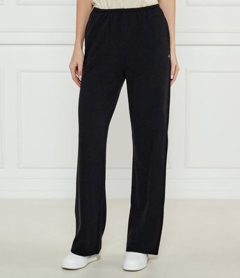 Spodnie damskie jesienne Calvin Klein Jeans ze sklepu: Gomez Fashion Store w kategorii: Spodnie damskie - zdjęcie 874714-BD9-10338_CJ252W000087A81