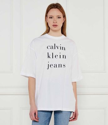 Calvin Klein Jeans - Bluzka damska ze sklepu: Gomez Fashion Store w kategorii: Bluzki damskie - zdjęcie 874714-BD9-10338_CJ252W000091C65