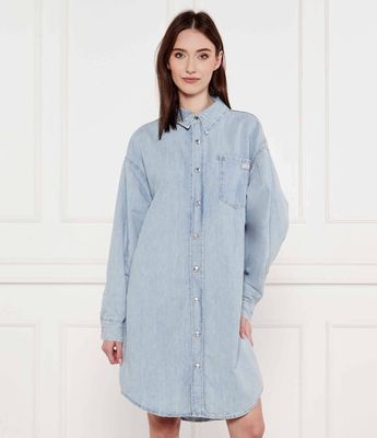 Calvin Klein Jeans - Sukienka casual ze sklepu: Gomez Fashion Store w kategorii: Sukienki - zdjęcie 874714-BD9-10338_CJ252W000093196