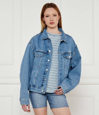 Calvin Klein Jeans - Kurtka damska casual ze sklepu: Gomez Fashion Store w kategorii: Kurtki damskie - zdjęcie 874714-BD9-10338_CJ252W000096196