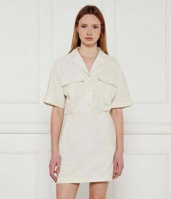Sukienka casualowa Calvin Klein Jeans ze sklepu: Gomez Fashion Store w kategorii: Sukienki - zdjęcie 874714-BD9-10338_CJ252W000099C95