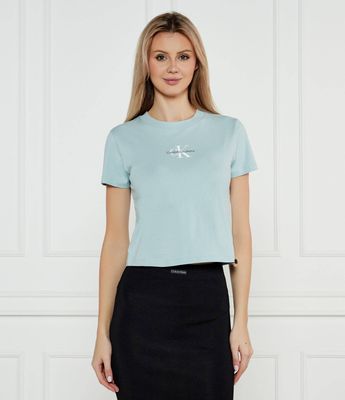 Bluzka damska Calvin Klein Jeans ze sklepu: Gomez Fashion Store w kategorii: Bluzki damskie - zdjęcie 874714-BD9-10338_CJ252W000106W81