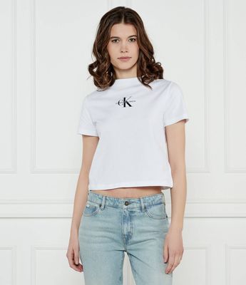 Bluzka damska Calvin Klein Jeans ze sklepu: Gomez Fashion Store w kategorii: Bluzki damskie - zdjęcie 874714-BD9-10338_CJ252W000106C65