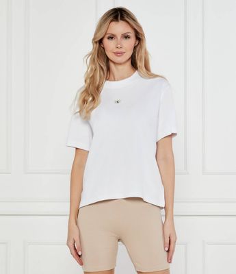 Bluzka damska casualowa Calvin Klein Jeans ze sklepu: Gomez Fashion Store w kategorii: Bluzki damskie - zdjęcie 874714-BD9-10338_CJ252W000110C65