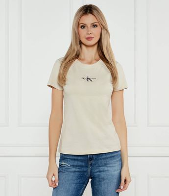 Bluzka damska casualowa Calvin Klein Jeans ze sklepu: Gomez Fashion Store w kategorii: Bluzki damskie - zdjęcie 874714-BD9-10338_CJ252W000111W79